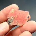 Rhodochrosite with Hubnerite, Quartz - image 2