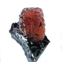 Rhodochrosite With Manganite - image 4