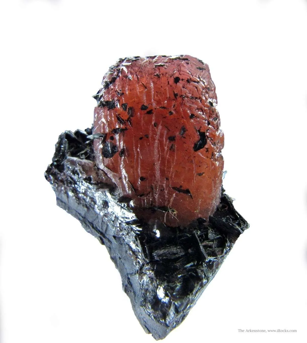 Rhodochrosite With Manganite - image 4