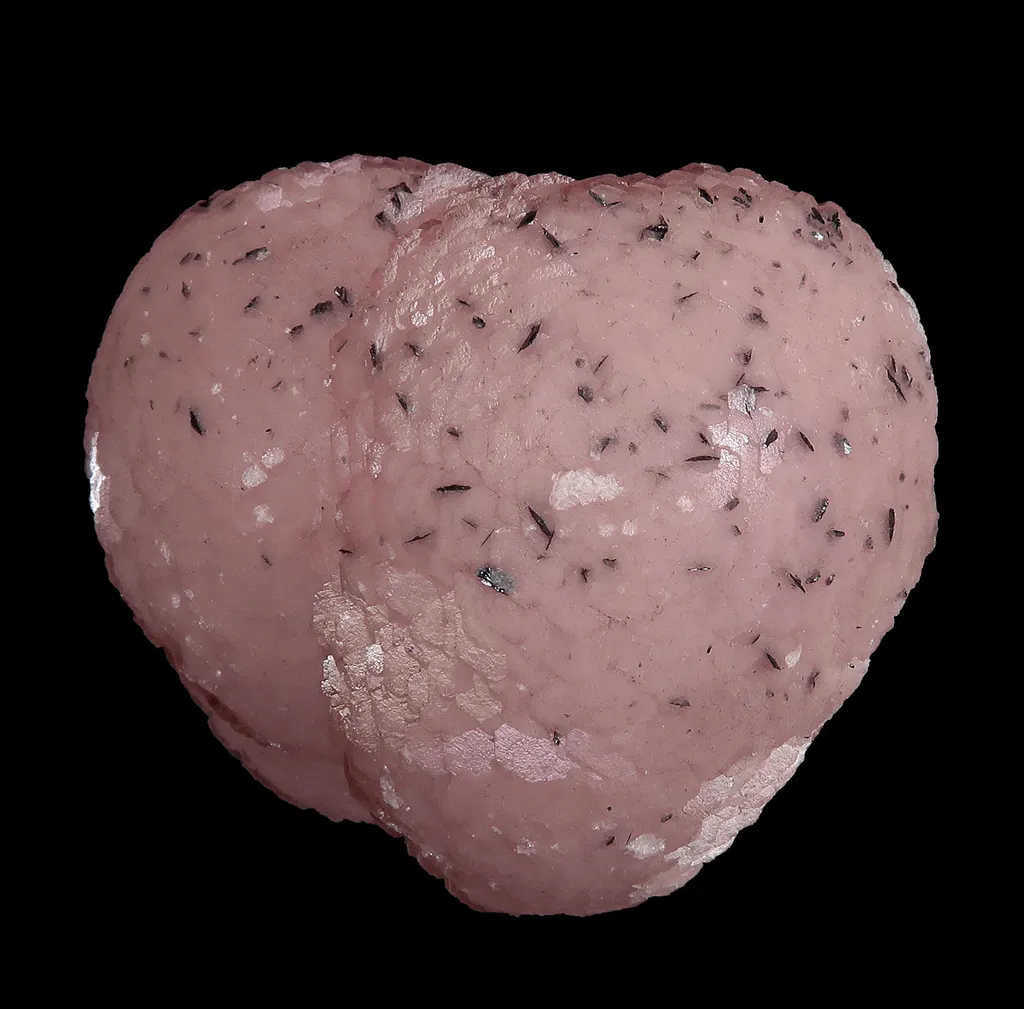 Rhodochrosite with Manganite image