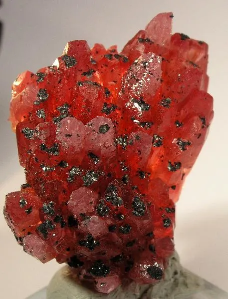 Rhodochrosite With Manganite - image 2