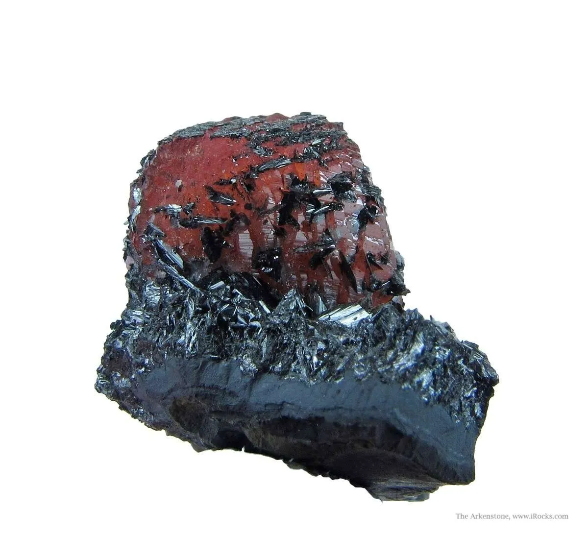 Rhodochrosite With Manganite - image 5
