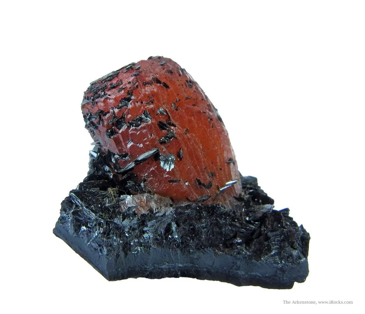 Rhodochrosite With Manganite - image 6