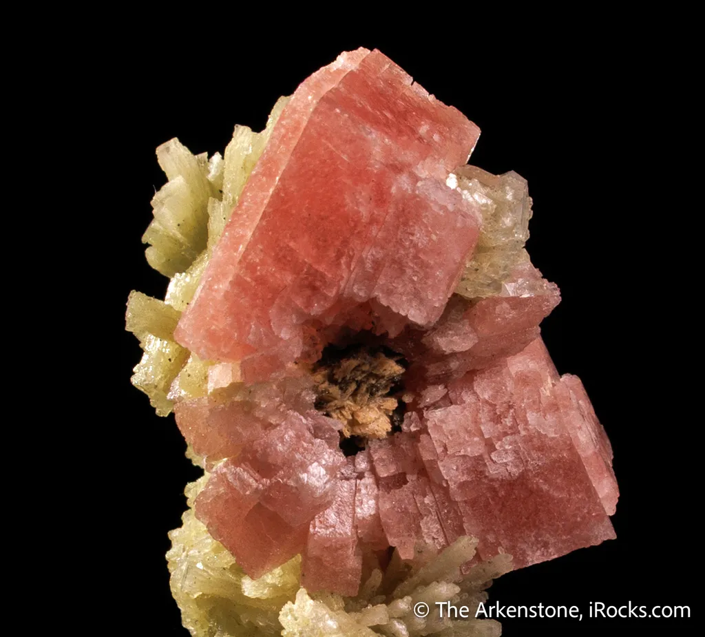 Rhodochrosite with Muscovite image