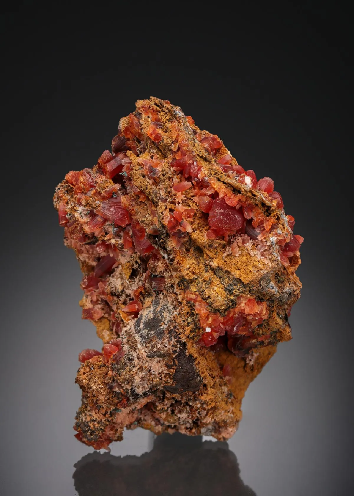 Rhodochrosite with NATIVE Copper - image 1
