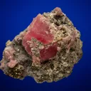 Rhodochrosite with Pyrite - image 1