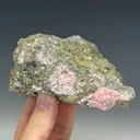 Rhodochrosite with Pyrite - image 1