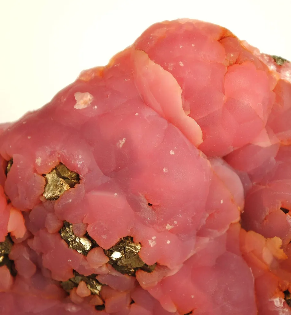 Rhodochrosite With Pyrite - image 3
