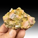 Rhodochrosite with Pyrite - image 1