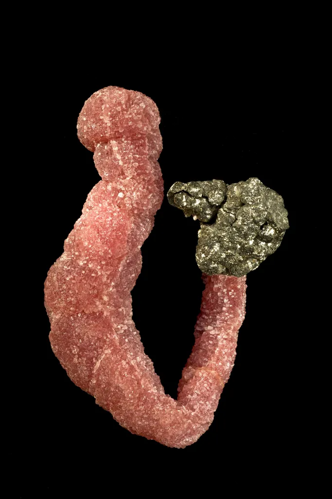 Rhodochrosite With Pyrite - image 2