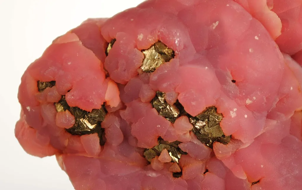 Rhodochrosite With Pyrite - image 2
