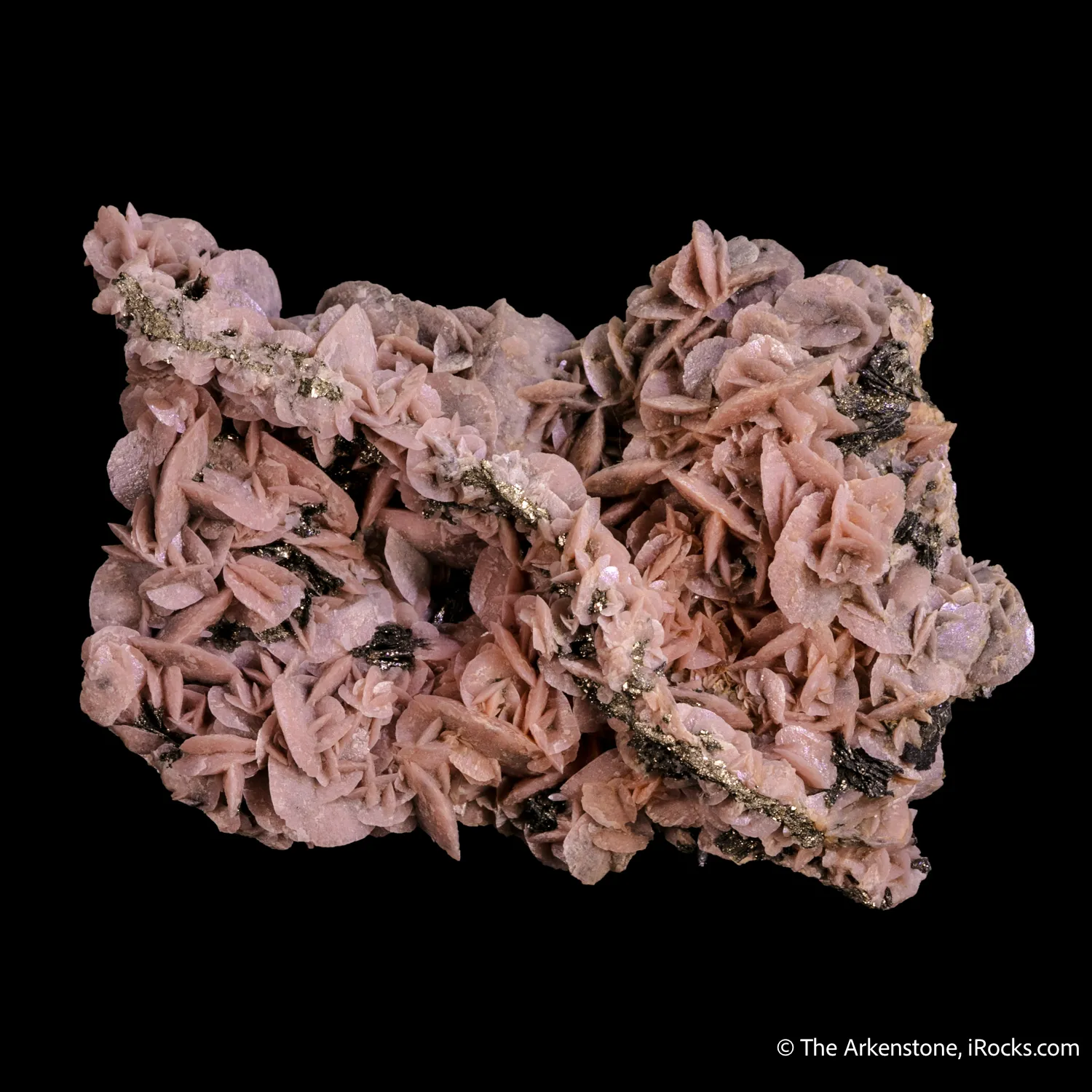 Rhodochrosite with Pyrite - image 4