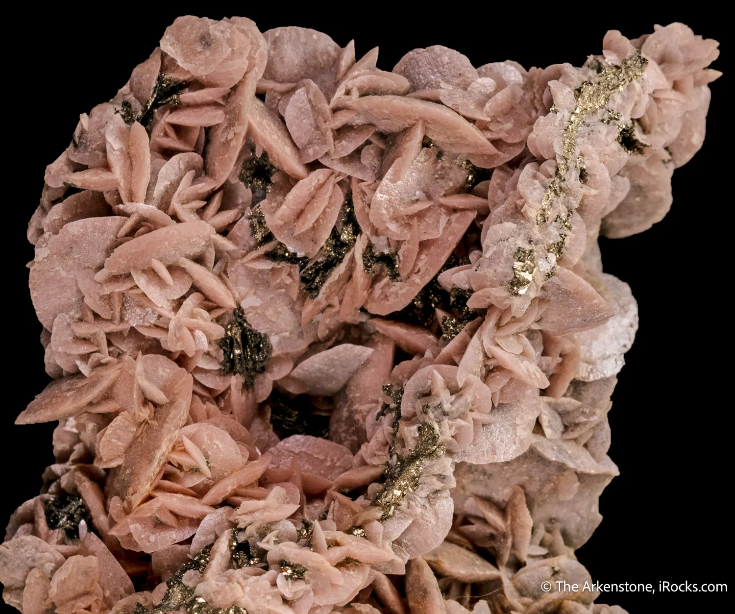 Rhodochrosite with Pyrite - image 5