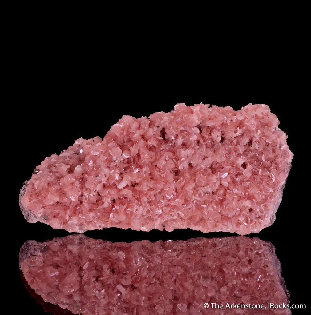 Rhodochrosite with Pyrite and Quartz image