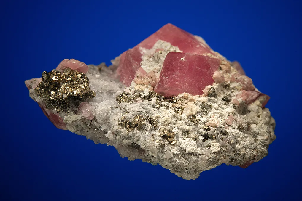 Rhodochrosite with Pyrite - image 4