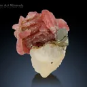 Rhodochrosite with Pyrite from Skardu Pakistan - image 1