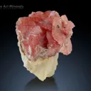 Rhodochrosite with Pyrite from Skardu Pakistan - image 2