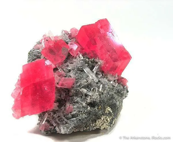 Rhodochrosite With Quartz image