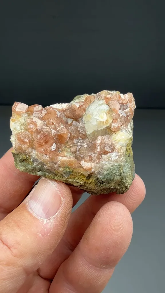 Rhodochrosite with Quartz - image 2