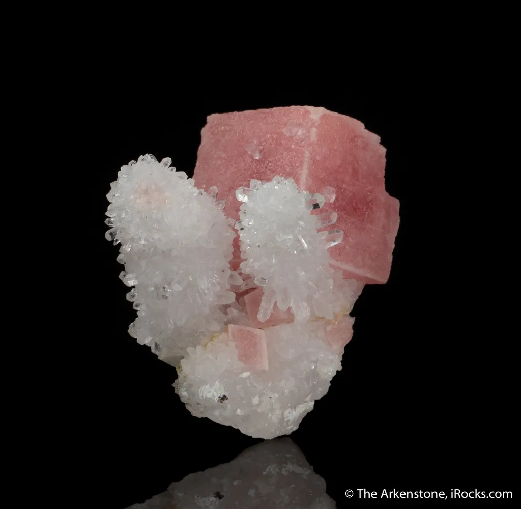 Rhodochrosite with Quartz image