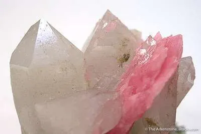 Rhodochrosite With Quartz - image 2