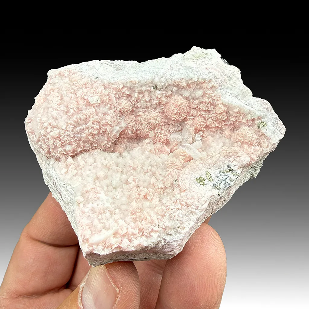 Rhodochrosite with Quartz image