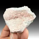 Rhodochrosite with Quartz - image 1