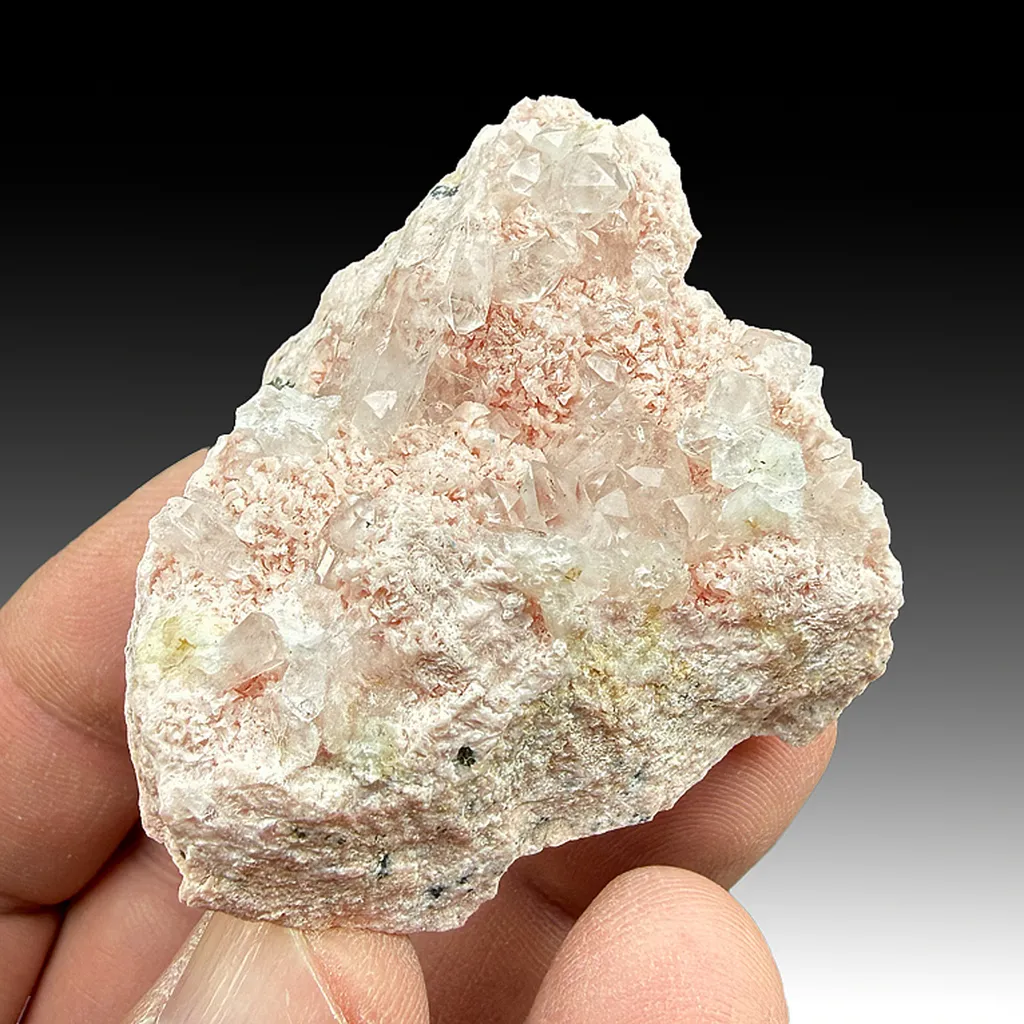 Rhodochrosite with Quartz image