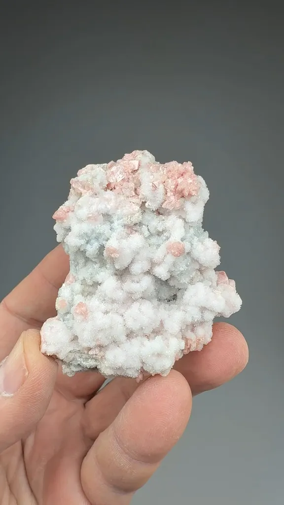 Rhodochrosite with Quartz - image 2