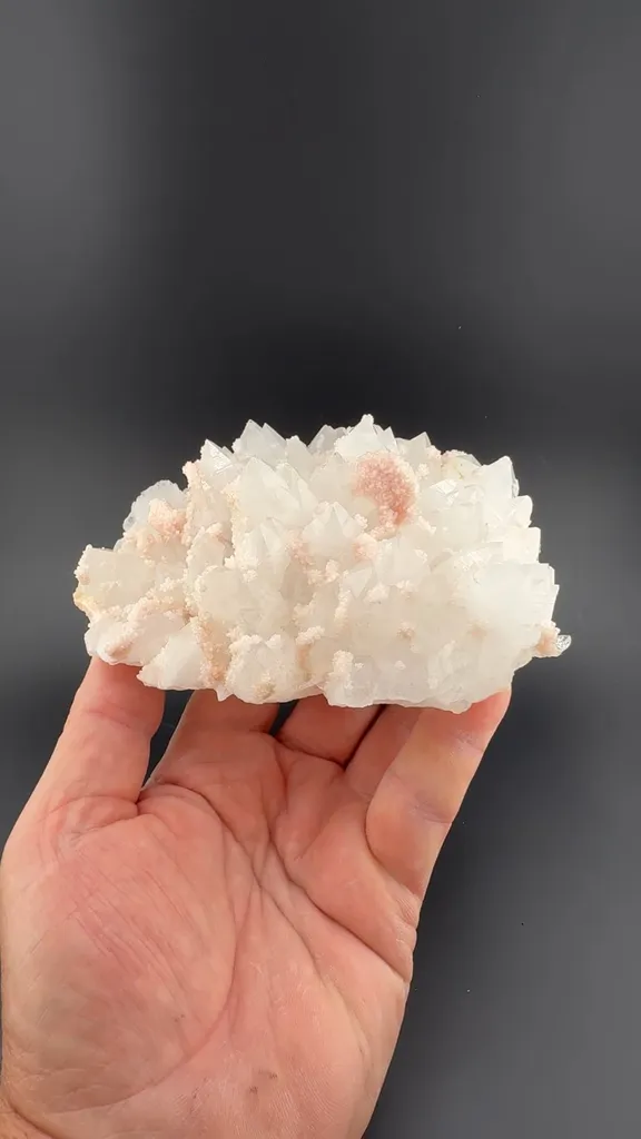 Rhodochrosite with Quartz image