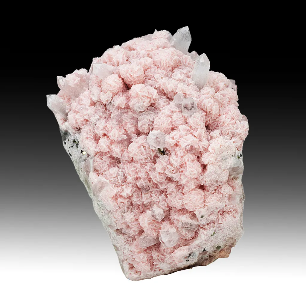 Rhodochrosite with Quartz image