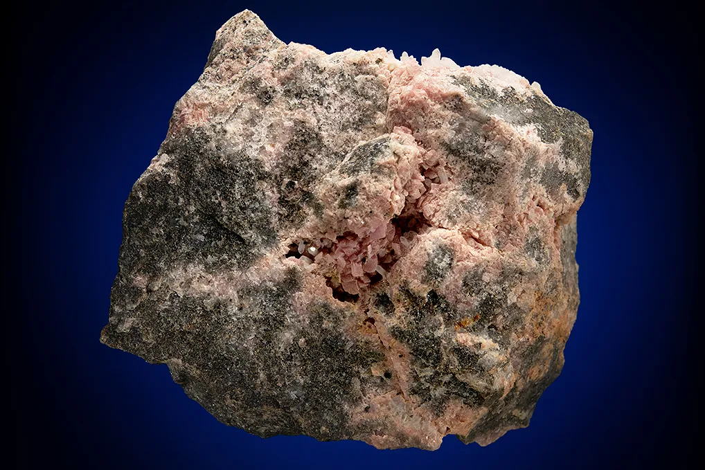 Rhodochrosite with Quartz - image 3