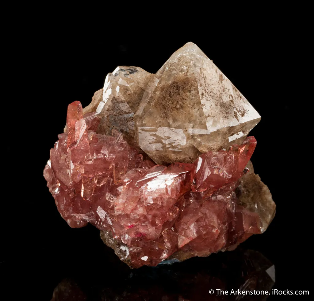 Rhodochrosite with Quartz - image 2