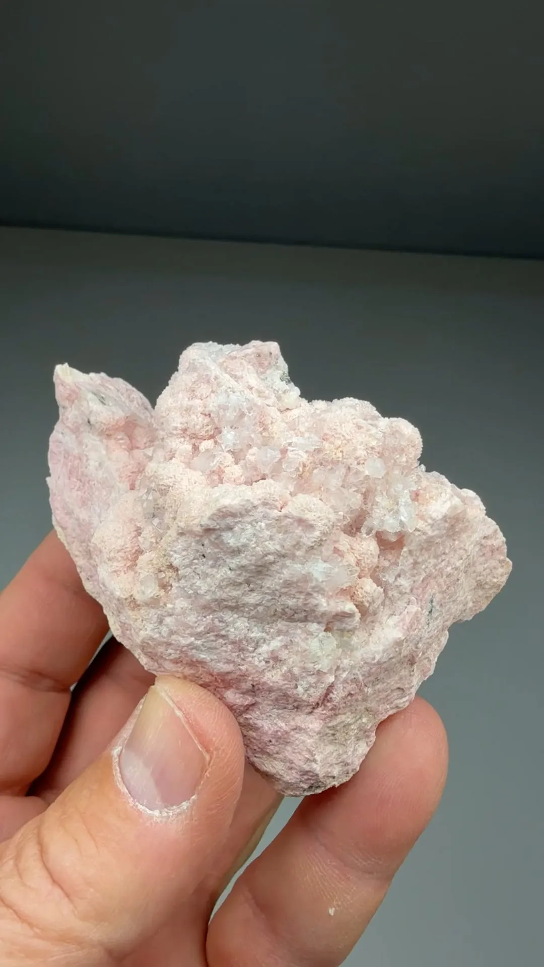 Rhodochrosite with Quartz - image 2