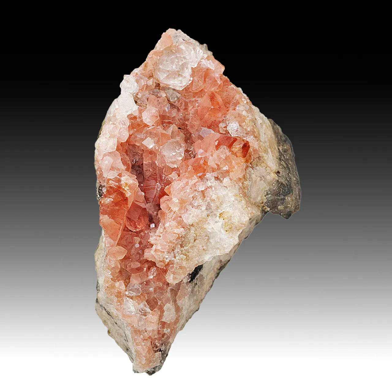 Rhodochrosite with Quartz - image 1