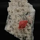 Rhodochrosite with Quartz - image 4