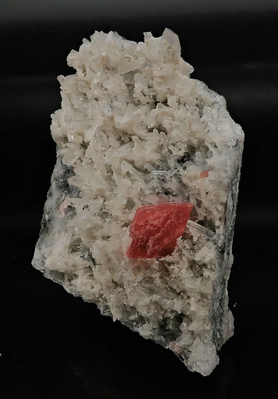 Rhodochrosite with Quartz - image 4
