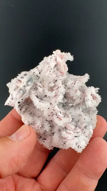Rhodochrosite with Quartz