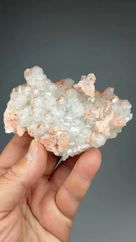 Rhodochrosite with Quartz - image 2