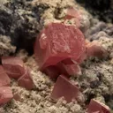 Rhodochrosite with Quartz and Fluorite - image 2