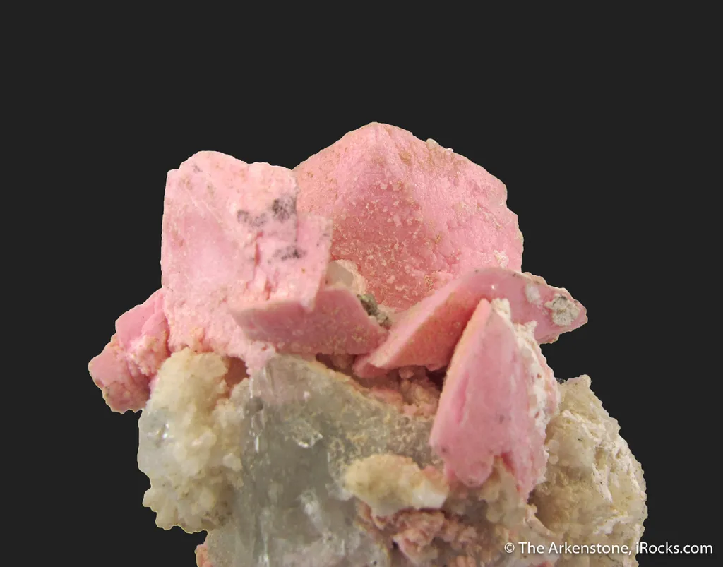 Rhodochrosite with Quartz and Fluorite - image 4