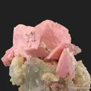 Rhodochrosite with Quartz and Fluorite - image 4
