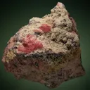 Rhodochrosite with Quartz and Fluorite - image 1