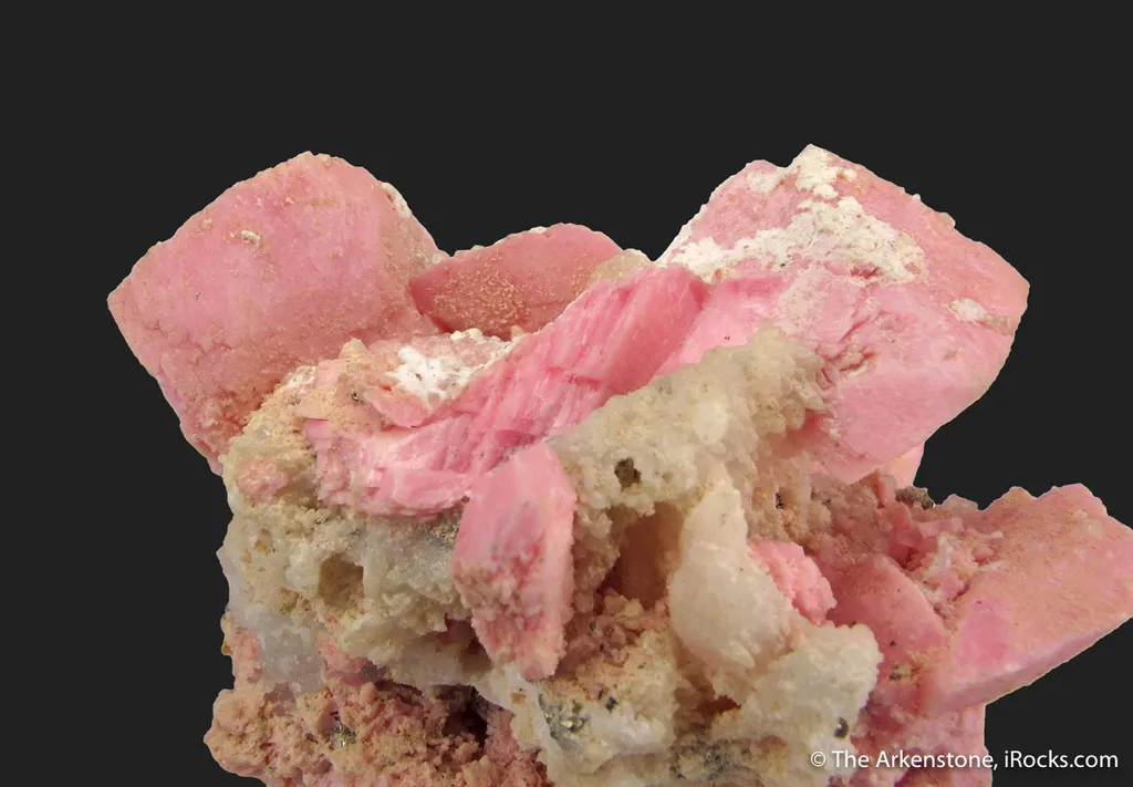 Rhodochrosite with Quartz and Fluorite - image 2