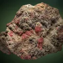 Rhodochrosite with Quartz and Fluorite - image 1