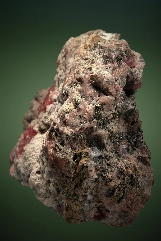 Rhodochrosite with Quartz and Fluorite - image 5
