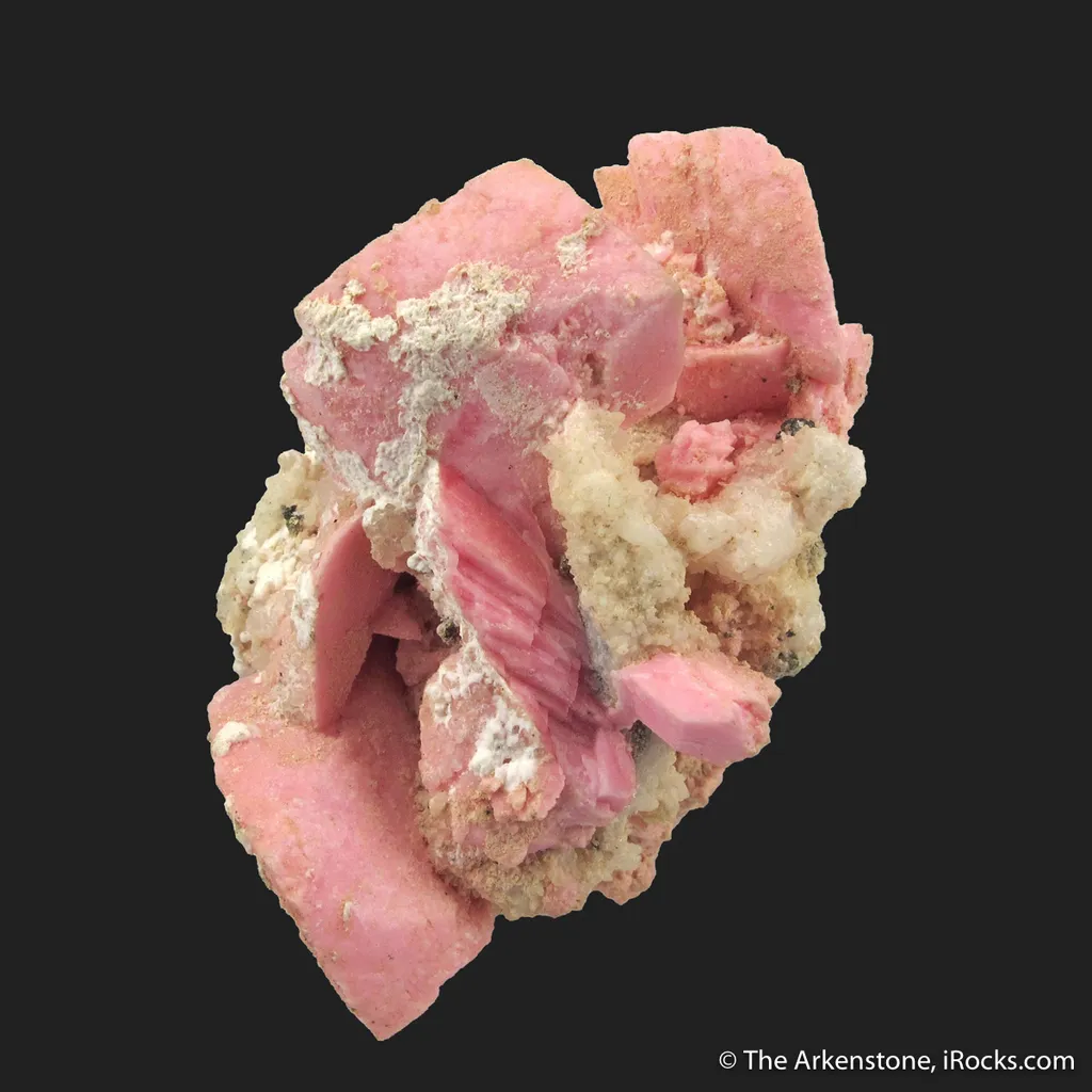 Rhodochrosite with Quartz and Fluorite - image 5