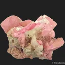 Rhodochrosite with Quartz and Fluorite - image 1