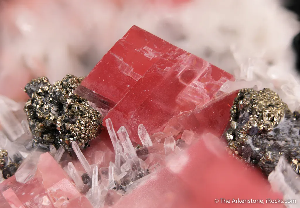 Rhodochrosite with Quartz and Pyrite - image 2
