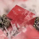 Rhodochrosite with Quartz and Pyrite - image 2